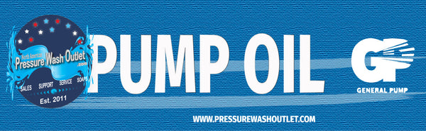 GP PRESSURE WASHER PUMP OIL